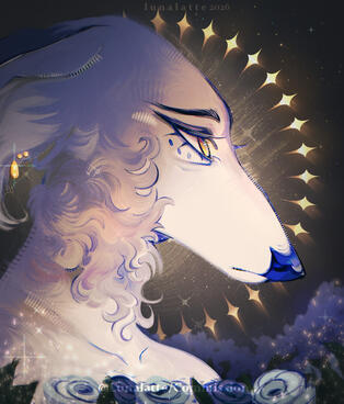 Painted Bust